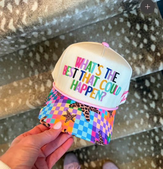 What’s the Best That Could Happen Trucker Hat