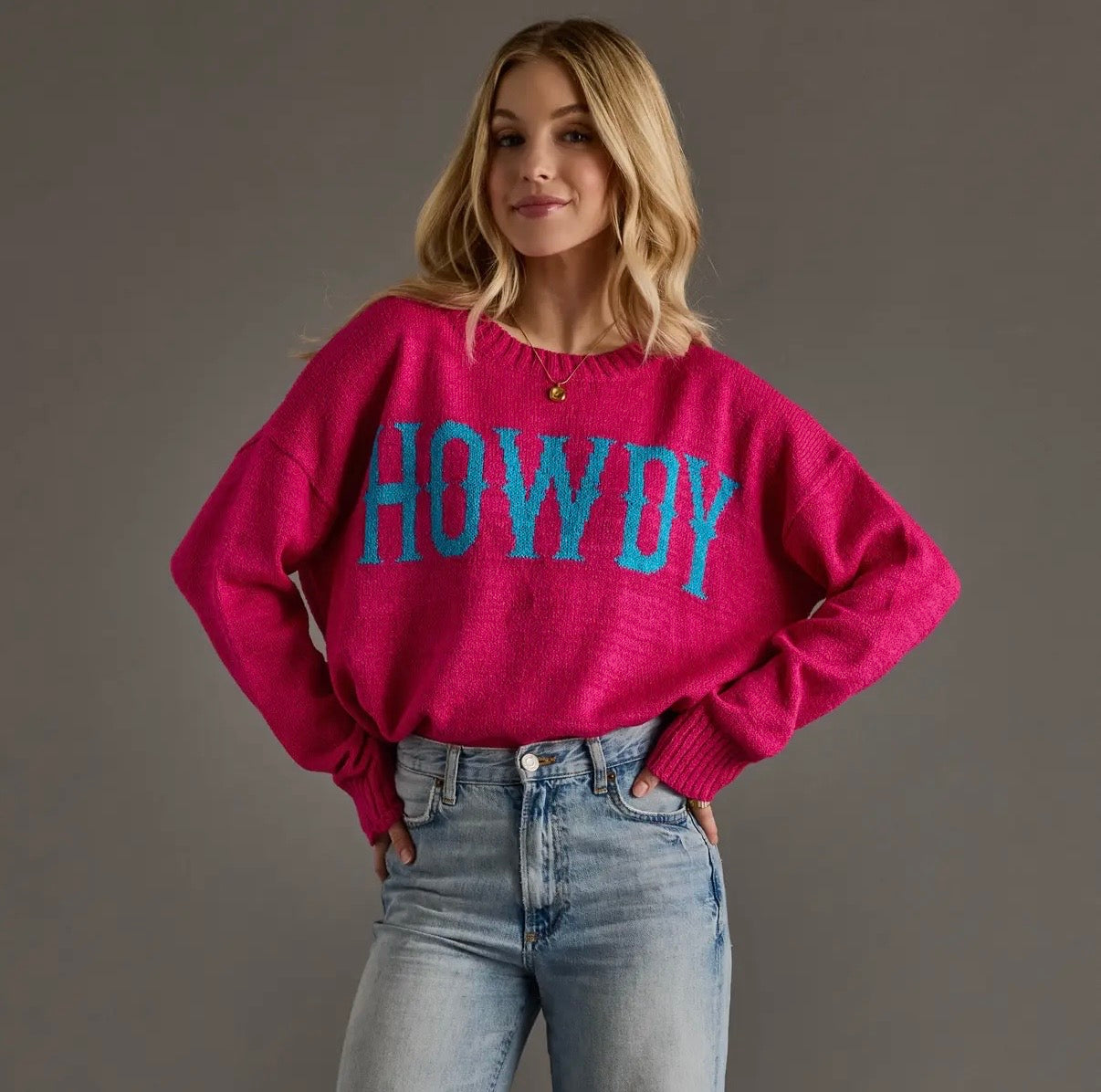 Howdy Sweater