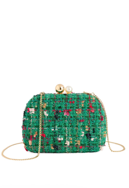 Green Jolly Minaudière Purse