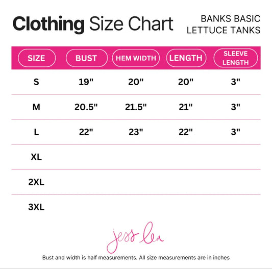Pink -Banks Basic Lettuce Tank