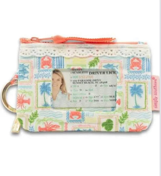 Lace ID Wallet-by Simply Southern-Sea Patch