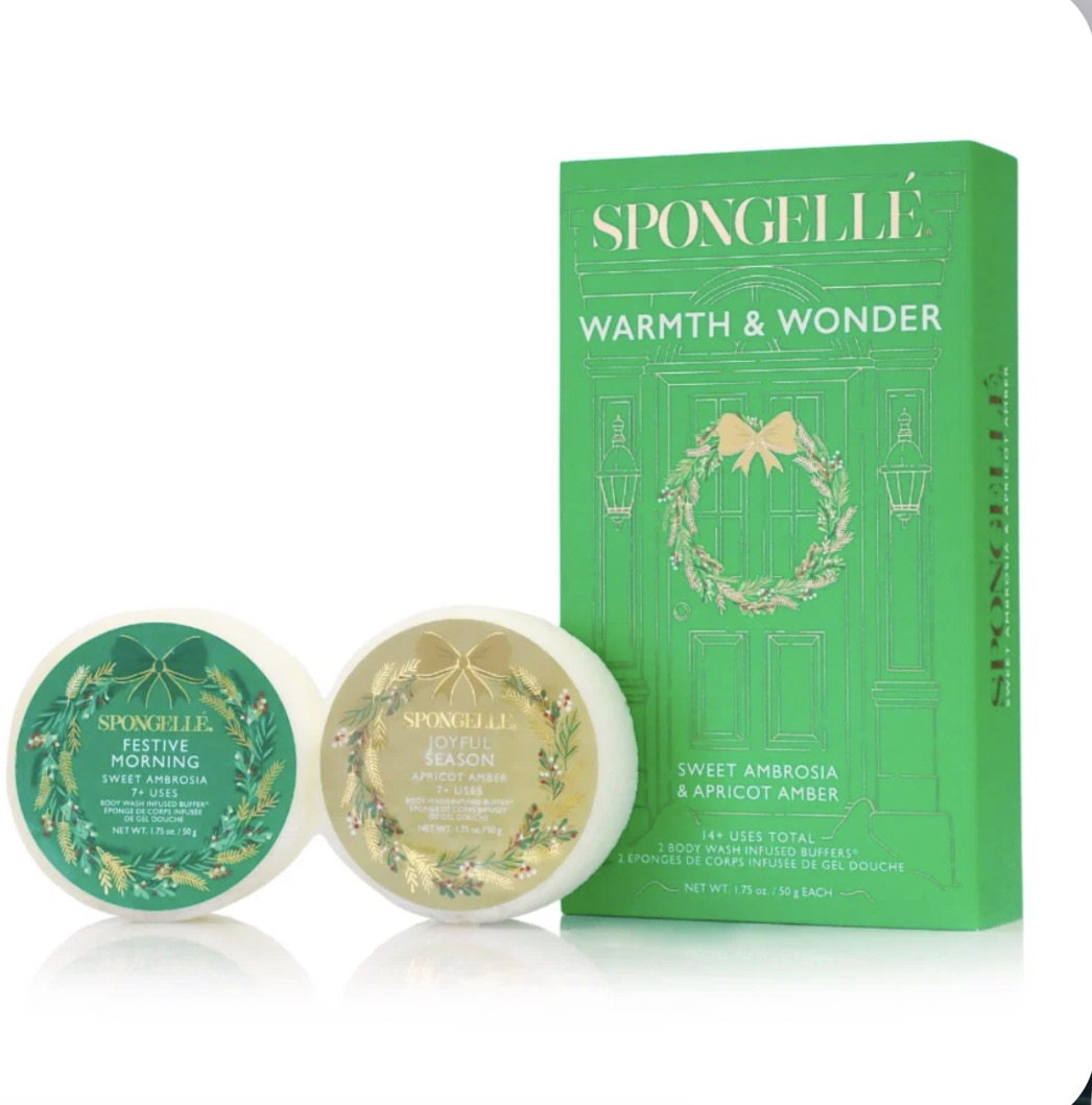 Spongelle- Warmth & Wonder | Holiday Wreath Gift Set