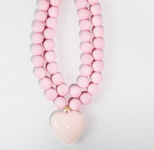 You Have My Heart Pink Necklace