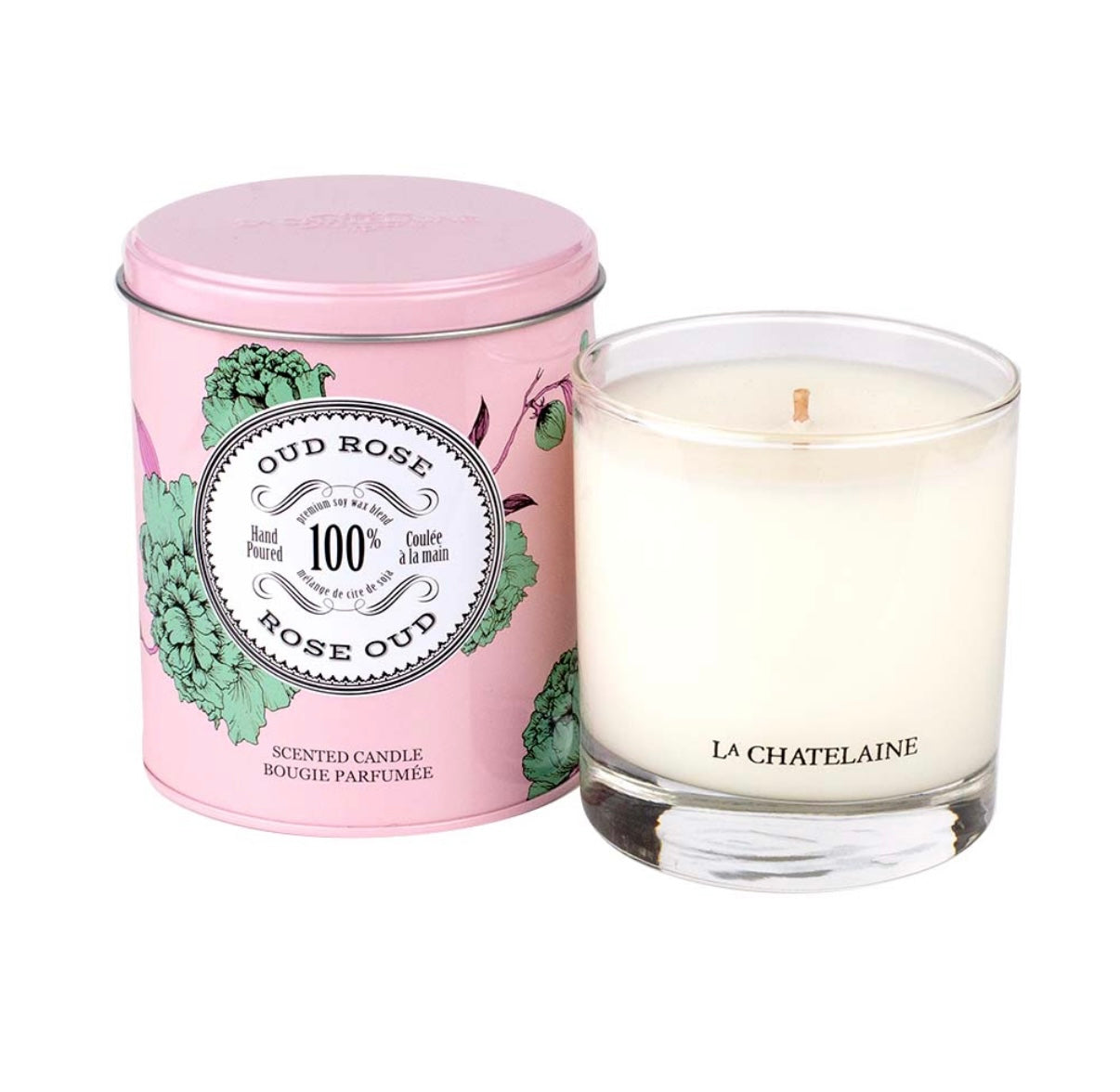 LaChatelaine Oud Rose Candle
