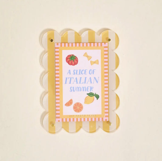 Mini Acrylic Magnet Frame-Italian