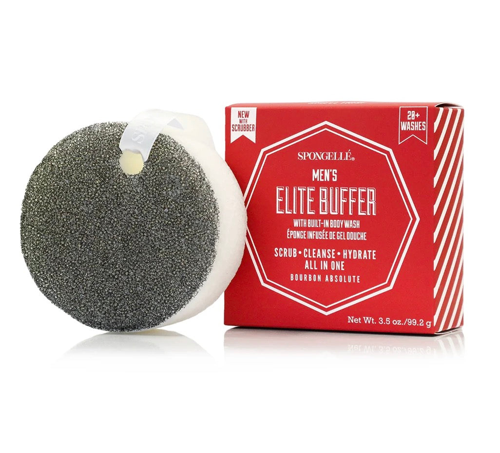 Spongelle -Men's Bourbon Absolute Spongette