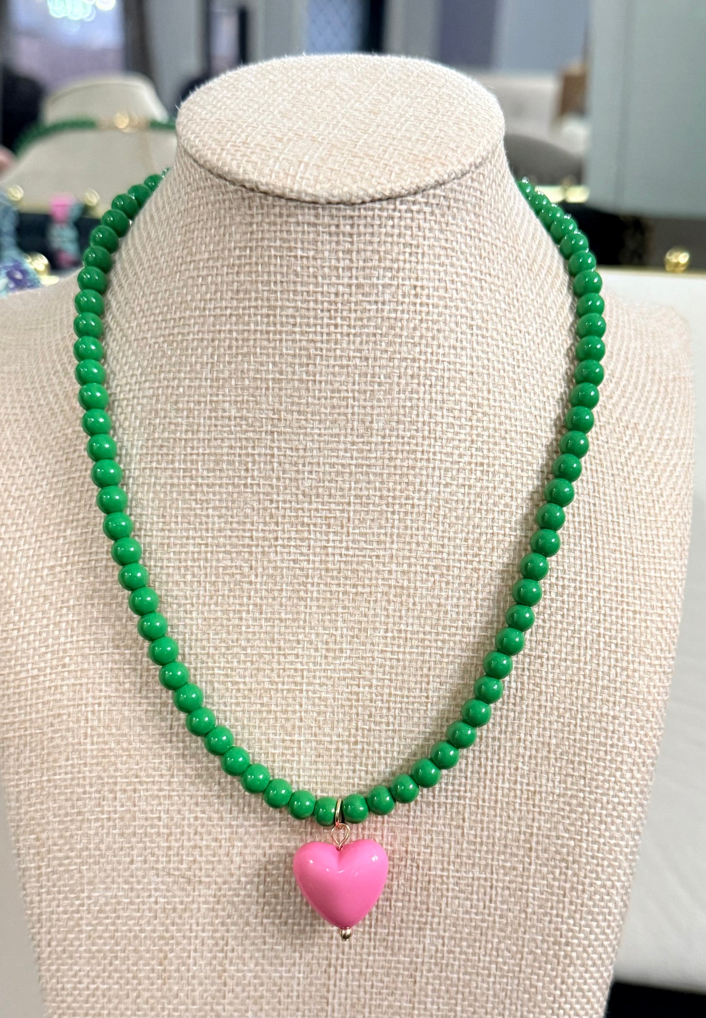 Gemelli Pippa Necklace Green