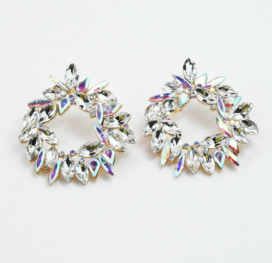 Wreath Statement Earrings