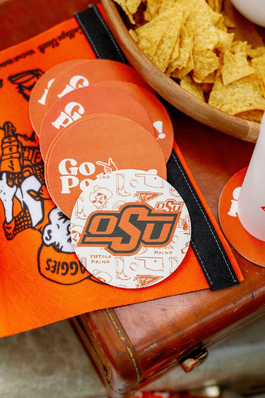 OSU-Go Pokes -Coasters-Set of 25
