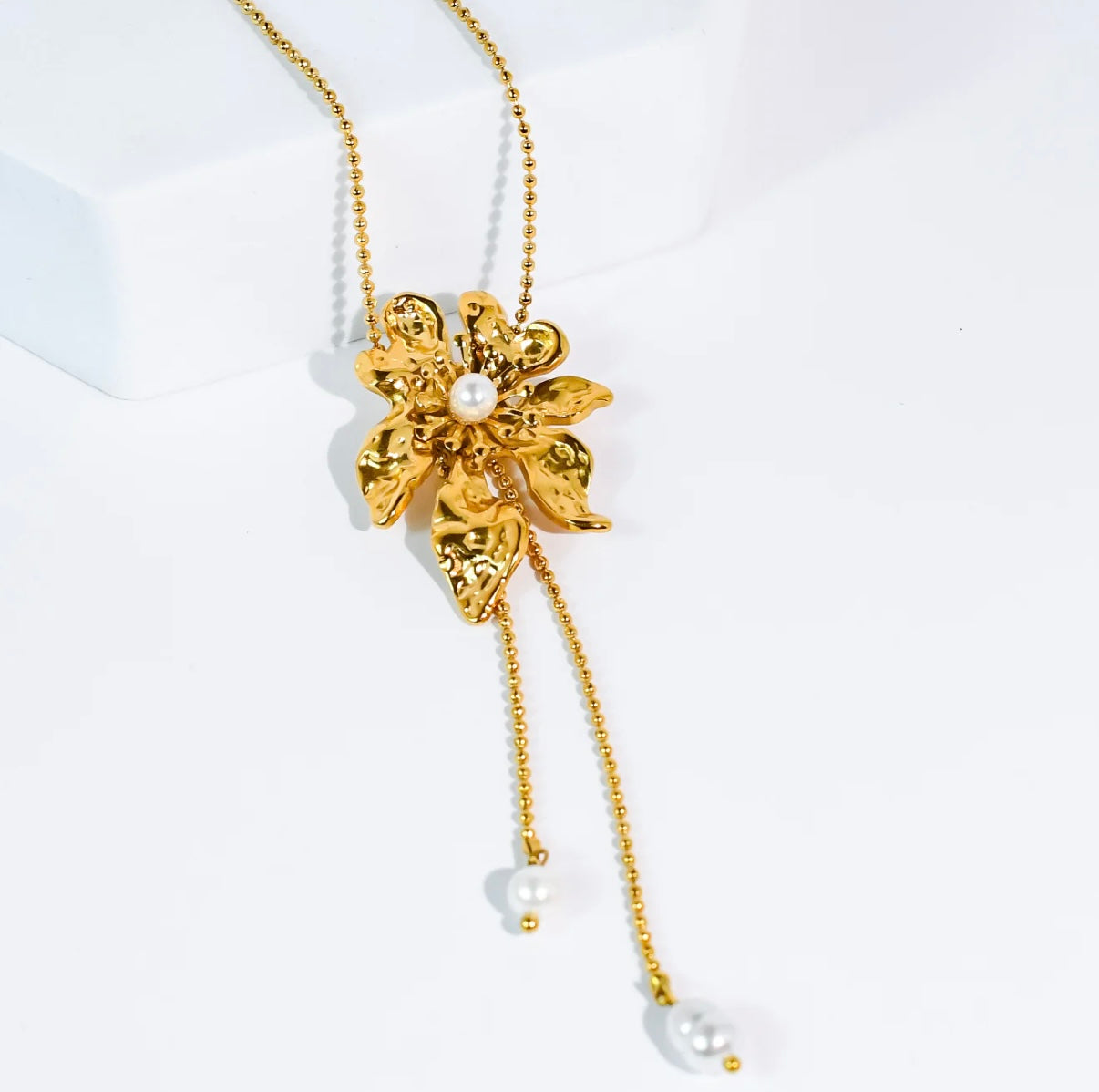 Petal Cascade Necklace