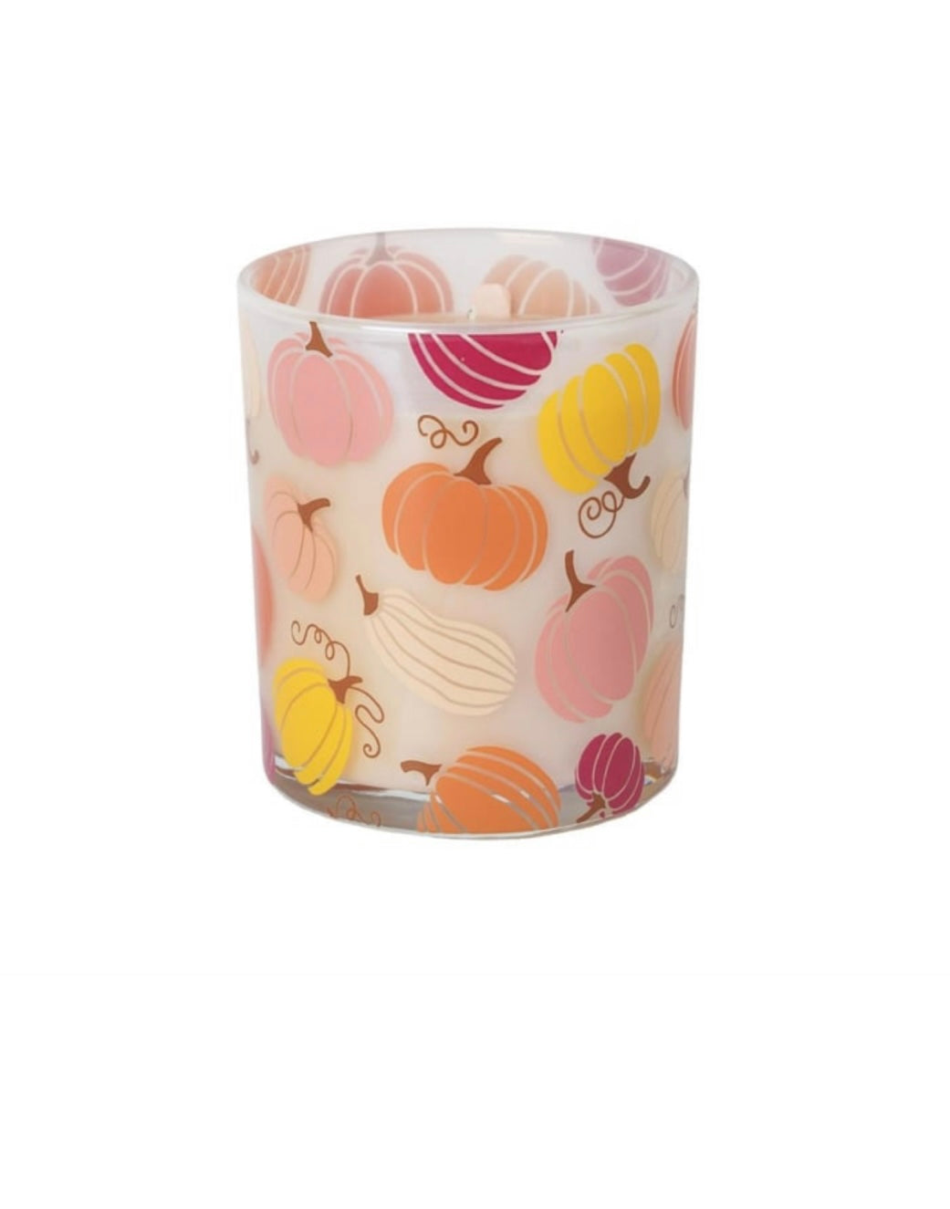 Sweet Grace Pumpkin Decal Candle