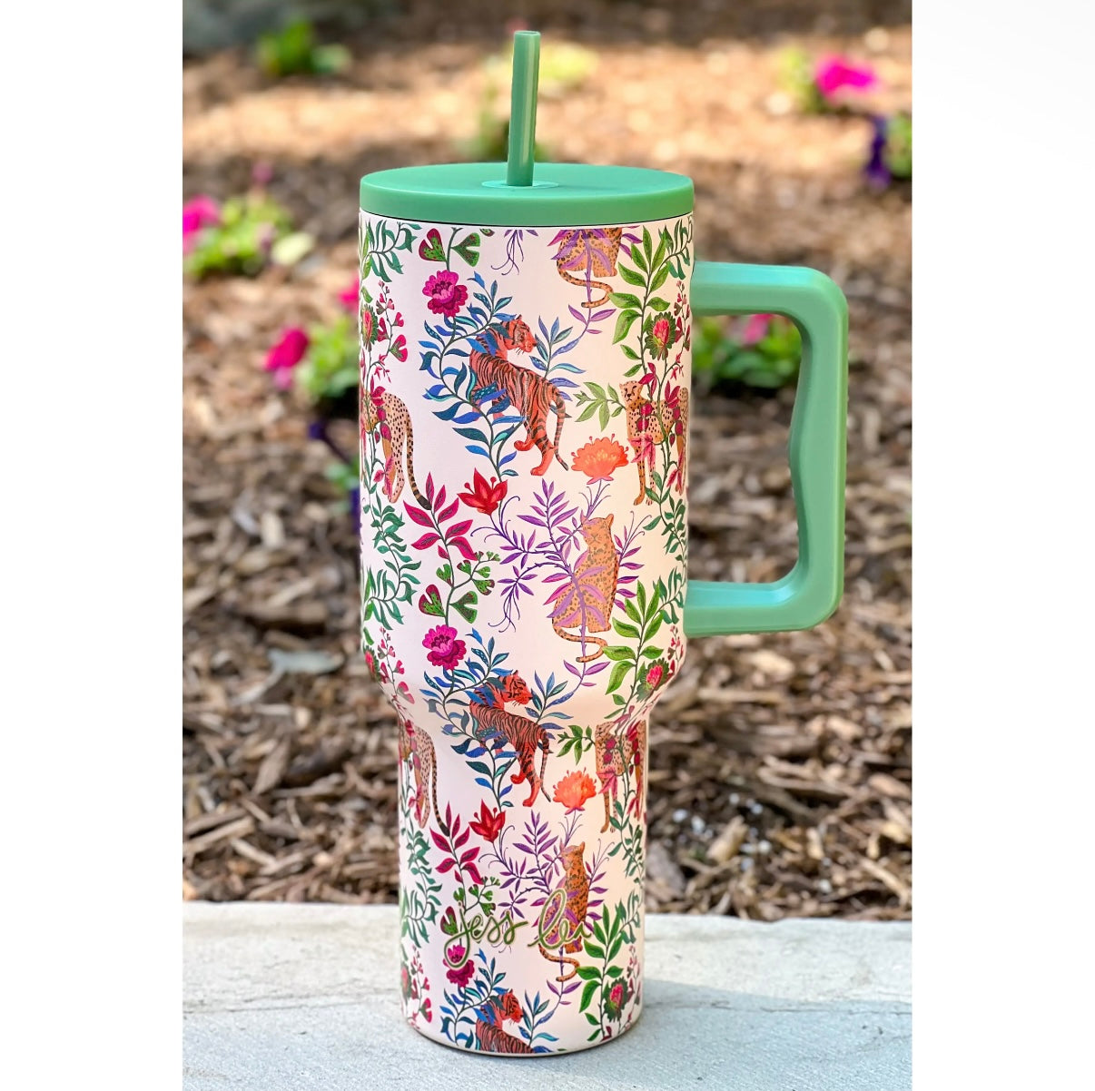 Jess Lea- Jungle Oasis Tumbler