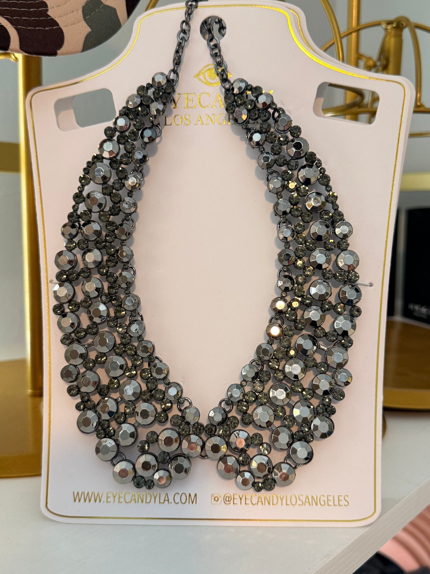 Black Collar Necklace
