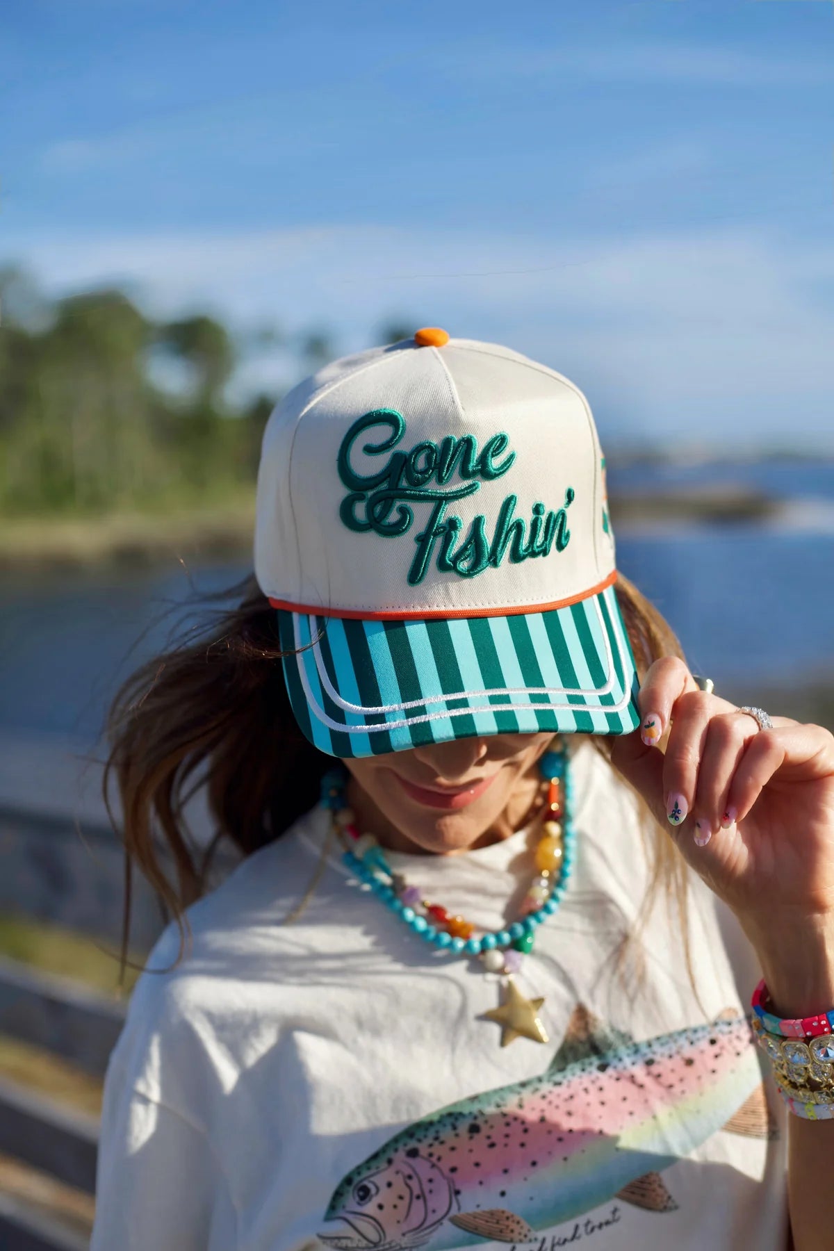 Poppy & Pine- Gone Fishing Hat