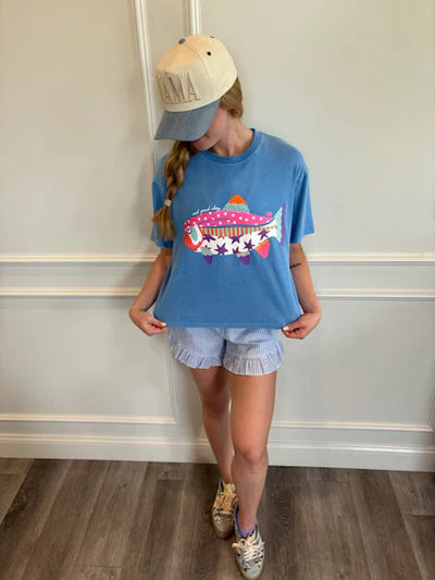 Poppy & Pine- Reel Good Day Tee