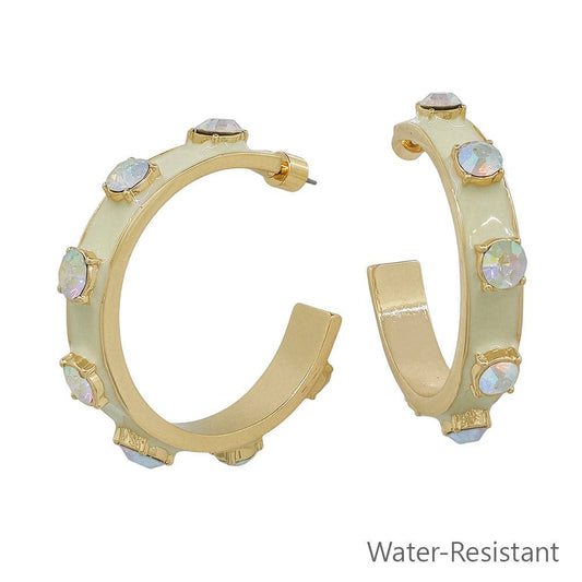 AB Hoop Earring
