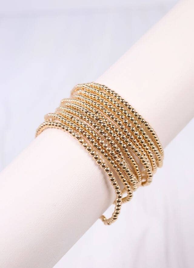Caroline Hill - Gold Multi Strand- Samuels Bracelet Set