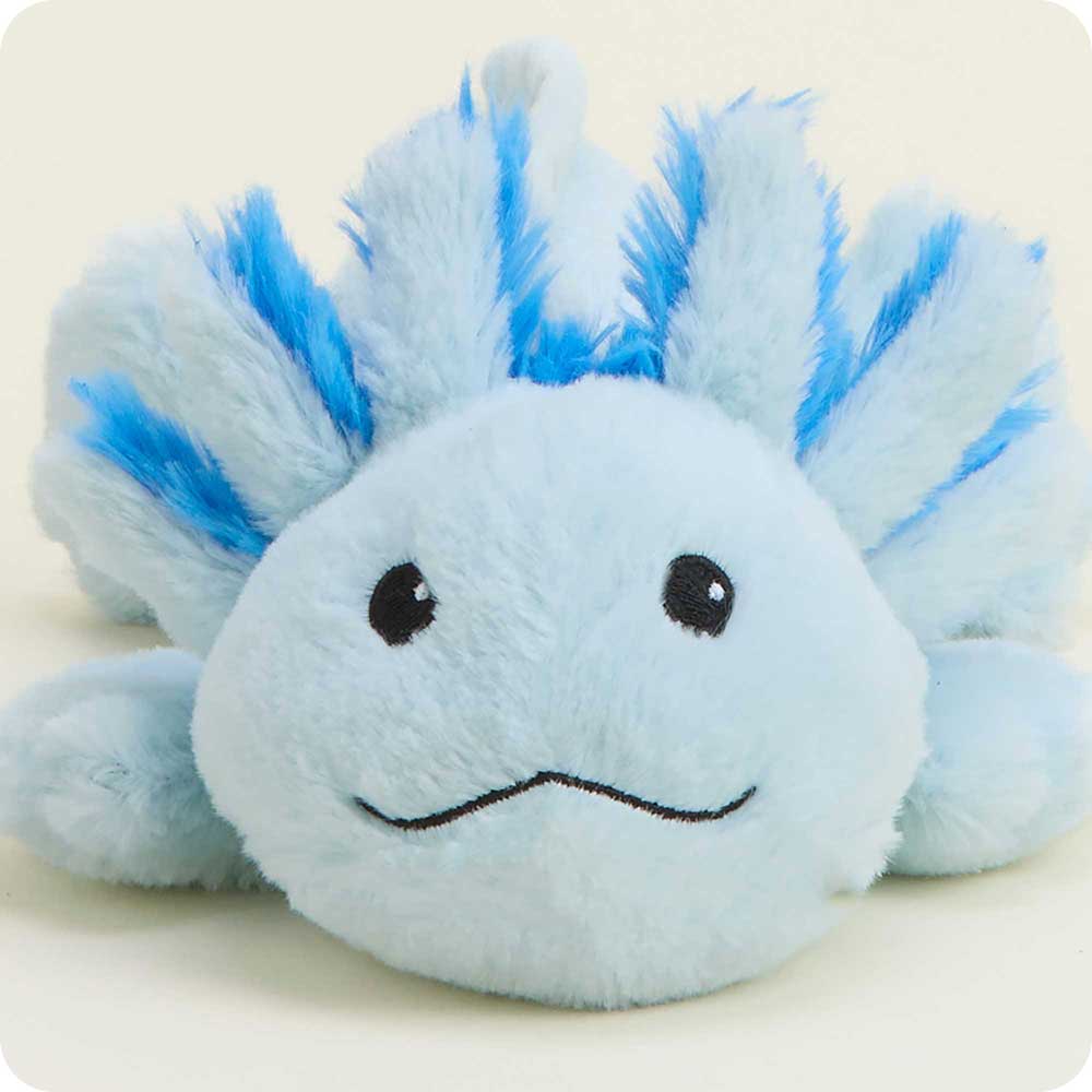 Warmies - Lavender Scented Plush - Gifts - Blue Axolotl Warmies Junior