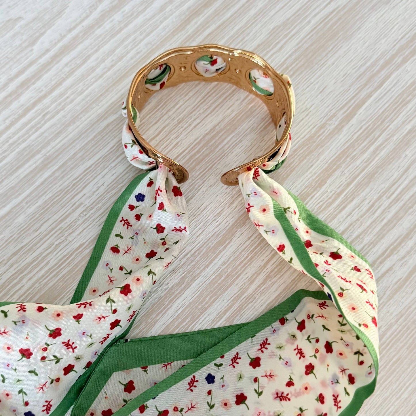 Scarf Cuff Bracelet