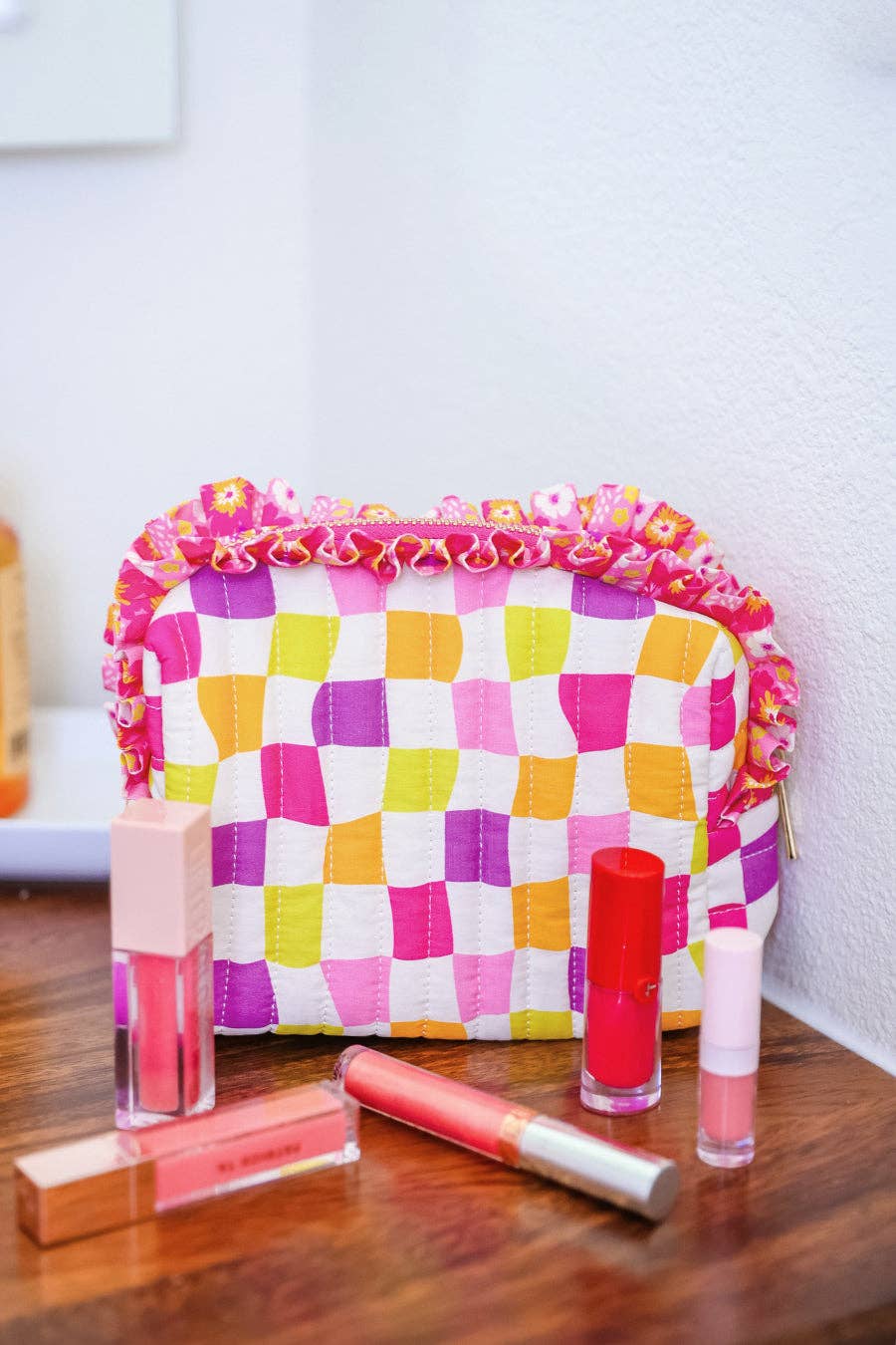Jess Lea - Groovy Garden Quilted Ruffle Bag