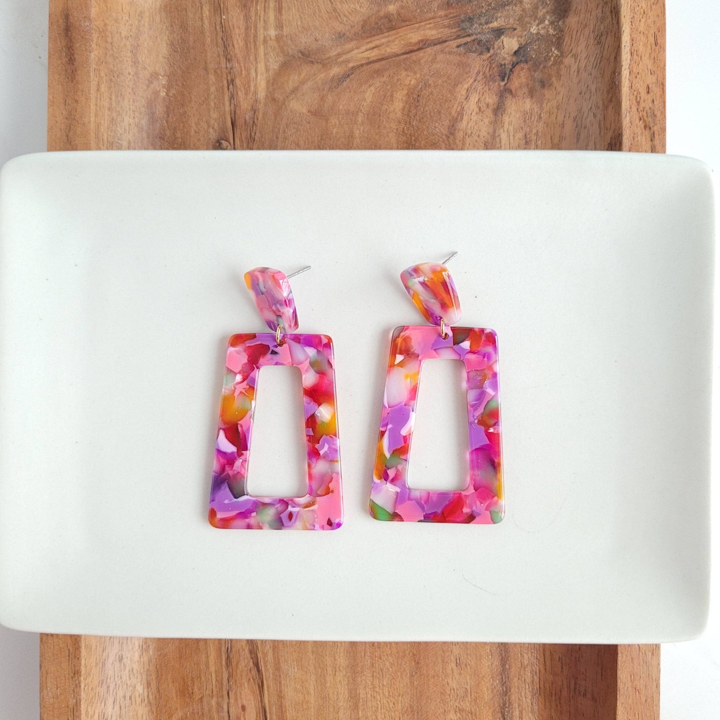 Paradise Pink Earrings