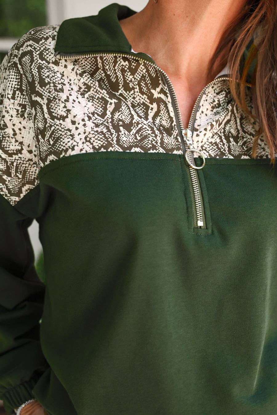 Jess Lea - Mia Printed Pullover- Sylvie Snake