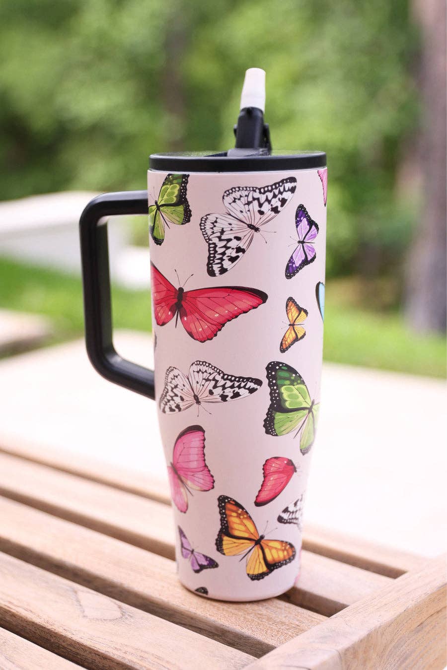 Jess Lea - Butterfly Bliss Sleek Tumbler