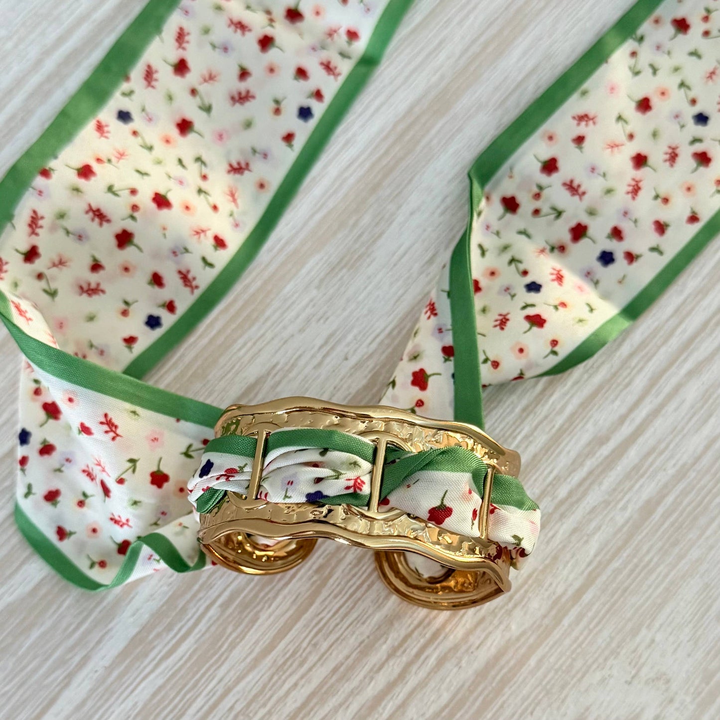Scarf Cuff Bracelet