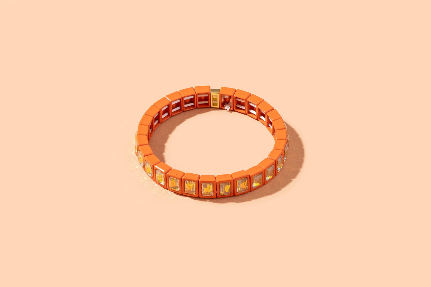Spice- Enamel Stretch Bracelet