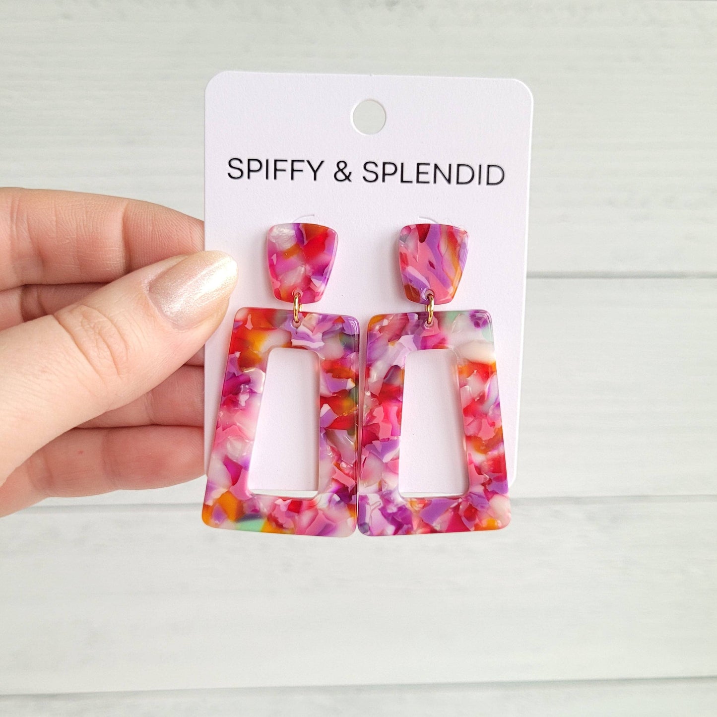 Paradise Pink Earrings