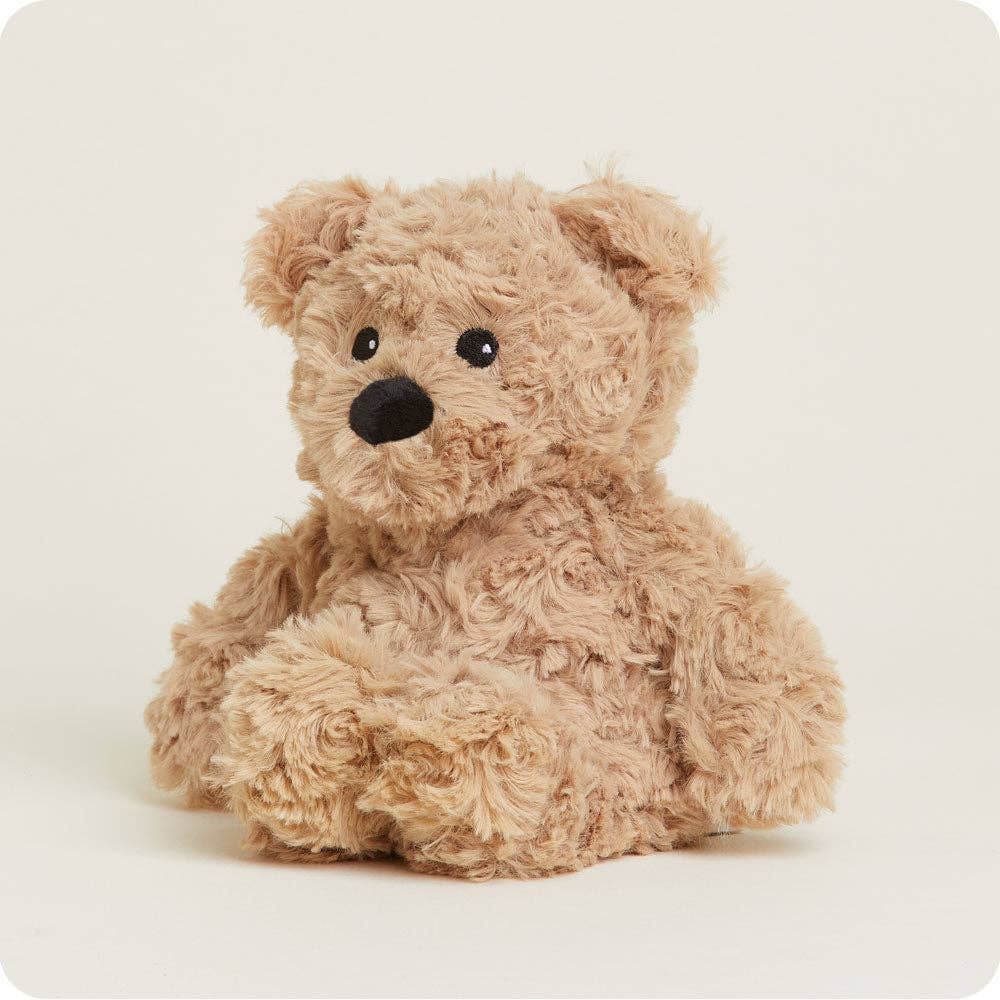 Warmies - Lavender Scented Plush - Gifts - Brown Curly Bear Warmies Junior