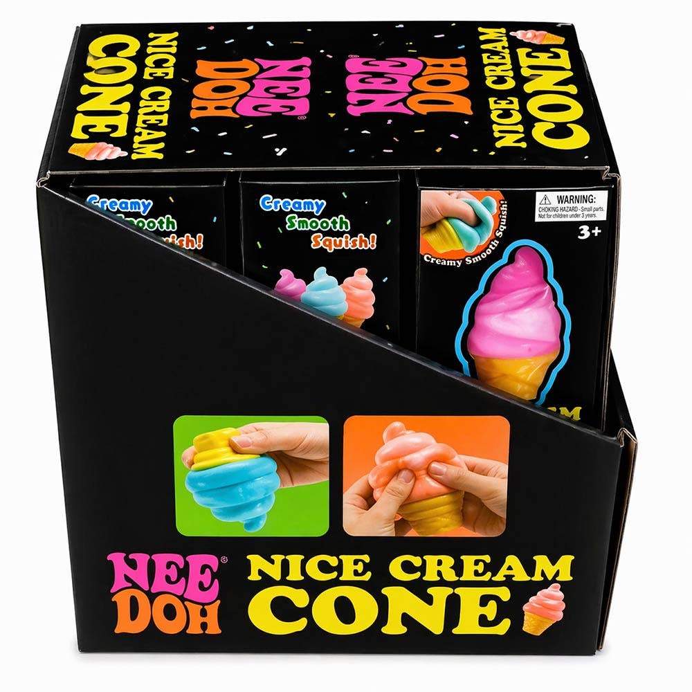 No brand- Ice Cream Cone Squishy Stress Relief Toy