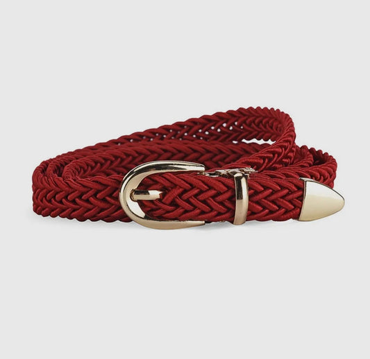 Braided Pin Buckle Belt